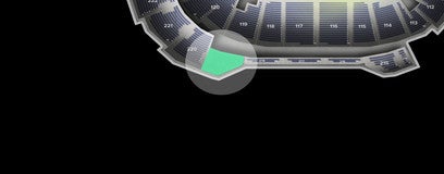 Seat view from Upper