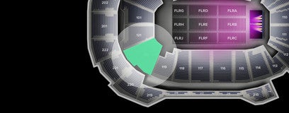 Seat view from Lower