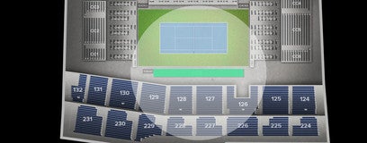 Seat view from Courtside VIP