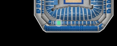 Seat view from Club
