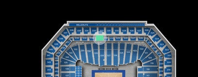 Seat view from Club