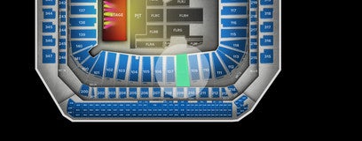 Seat view from Lower