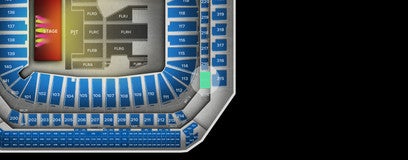 Seat view from Middle End