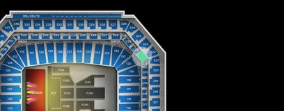 Seat view from Middle End