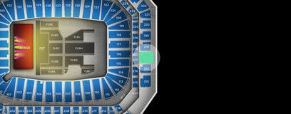 Seat view from Upper