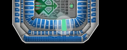 Seat view from Lower