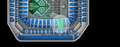 Seat view from Lower