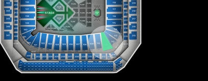 Seat view from Lower