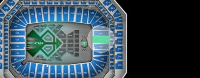 Seat view from Lower