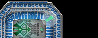 Seat view from Lower