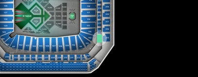 Seat view from Middle End