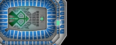 Seat view from Middle End