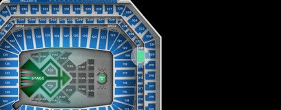 Seat view from Middle End