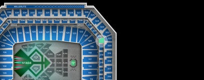 Seat view from Middle End