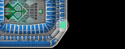 Seat view from Upper