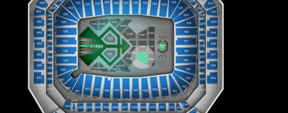 Seat view from Floor