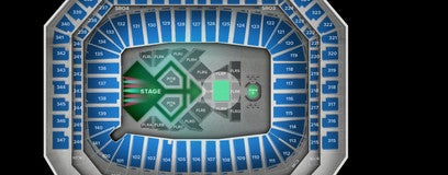 Seat view from Floor