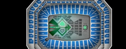 Seat view from Pit