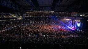 Seat view from Club
