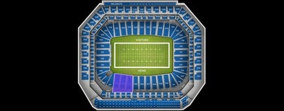 Seat view from Lower Sideline