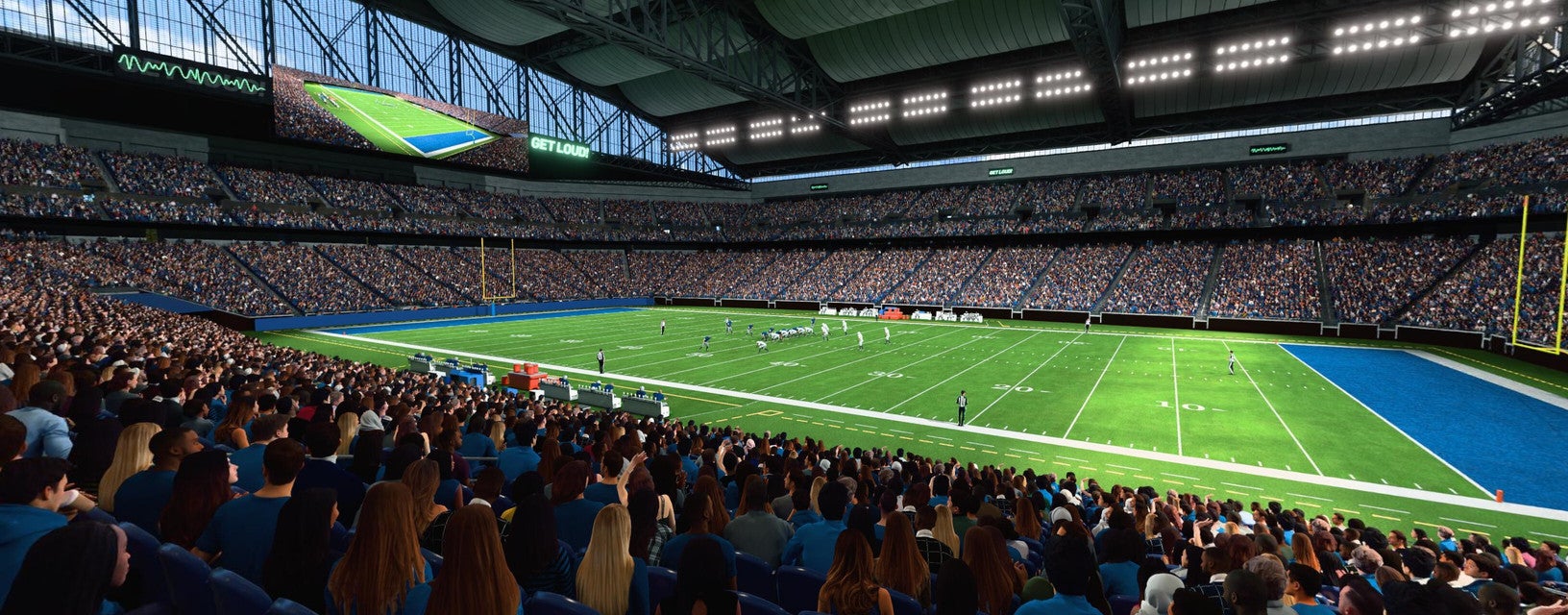 Seat view from Lower Level Sideline
