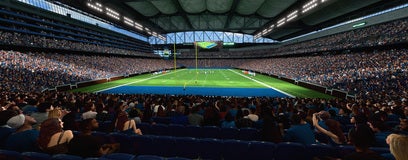 Seat view from Lower Level End Zone