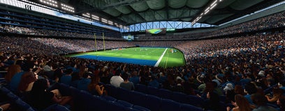 Seat view from Lower Level End Zone