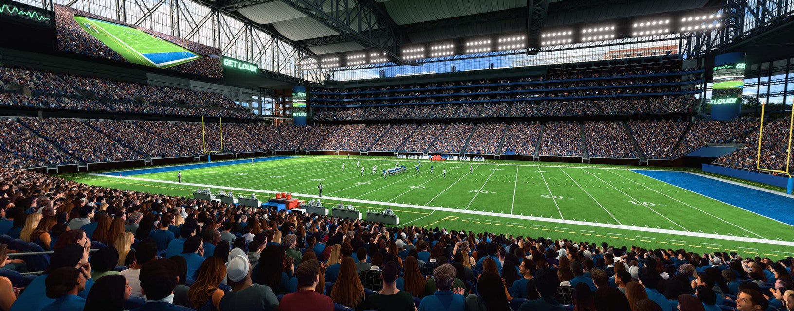 Seat view from Lower Level Sideline