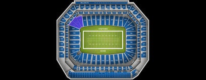Seat view from Lower Level Corner