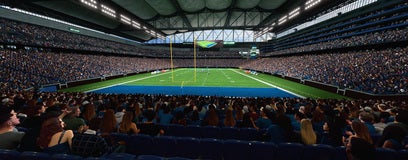 Seat view from Lower Level End Zone