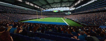 Seat view from Lower Level End Zone