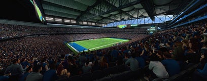 Seat view from Club