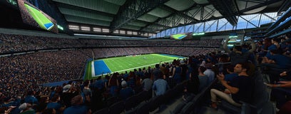 Seat view from Club