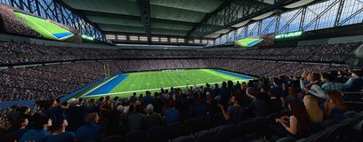 Seat view from Club