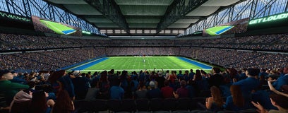 Seat view from Club