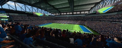 Seat view from Club