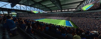 Seat view from Club