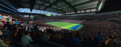 Seat view from Club