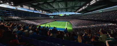 Seat view from Middle Level End Zone