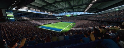 Seat view from Middle Level Corner