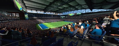Seat view from Middle Level Corner