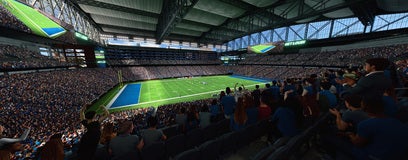 Seat view from Club