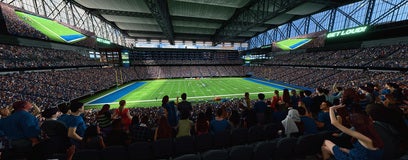 Seat view from Club
