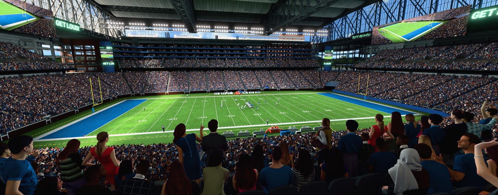 Seat view from Club
