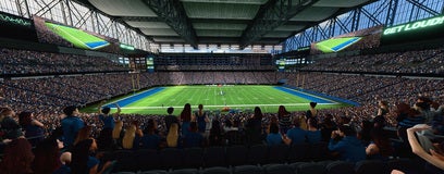 Seat view from Club