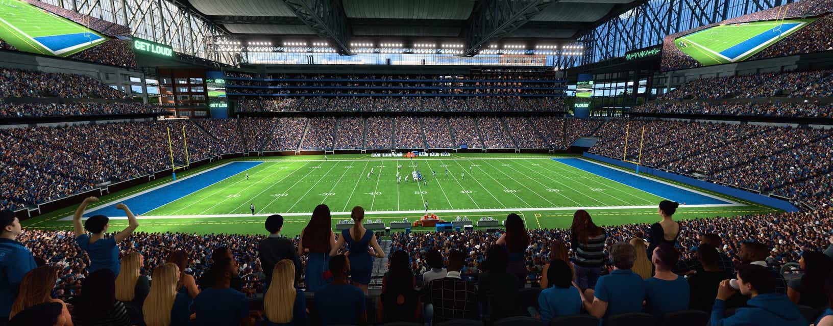 Seat view from Club