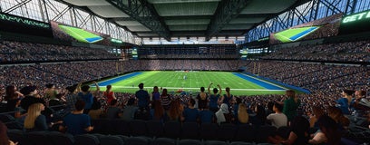 Seat view from Club