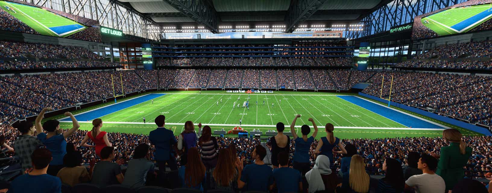 Seat view from Club