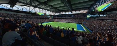Seat view from Club