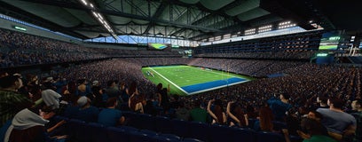 Seat view from Middle Level Corner